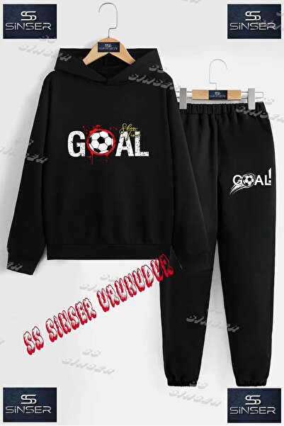 SS SİNSER Παιδικό Unisex Σετ Φούτερ με Ειδική Στάμπα  "GOAL STAINED WRITTEN B...