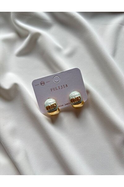 Shamira Jewellery Minimal Küpe Açık Mavi