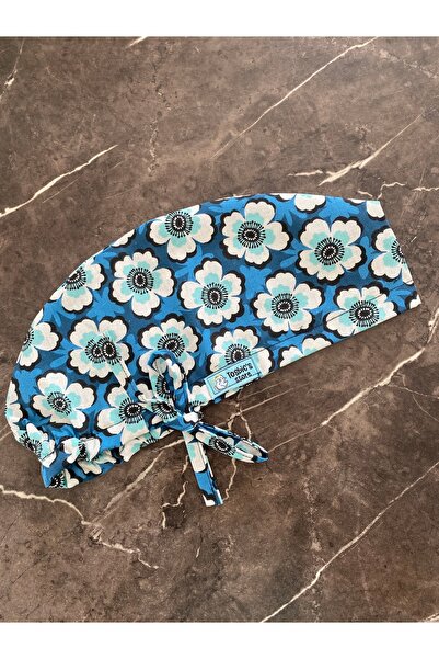 Tosbics Store Mavi Çiçekler Cerrahi Bone