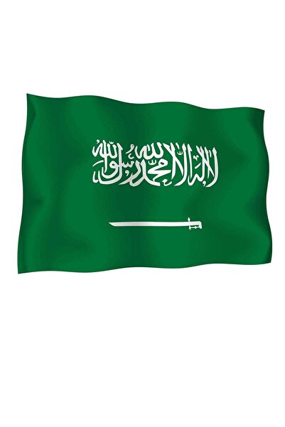 GENERIC4 علم المملكة العربية السعودية (150 × 90 سم) للمدرسة والأيام الوطنية م...