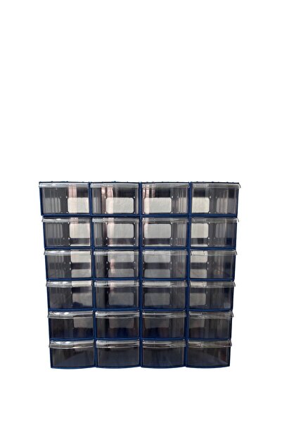 GOF TİCARET Plastik Çekmeceli Kutu 24 ÇEKMECELİ 750-M