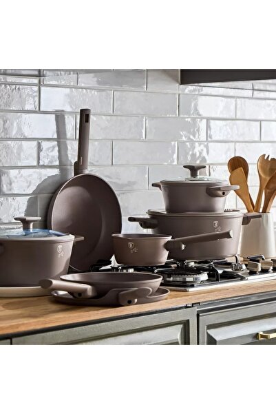 Generic Berlinger Haus Taupe Aluminium Casserole - 2.5 L