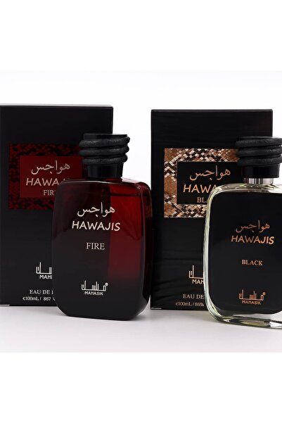 MANASIK مجموعة عطر هواجس فاير +هواجس بلاك