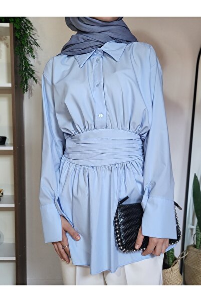 HENZA KORSAJ DETAY TESETTÜR TUNİK