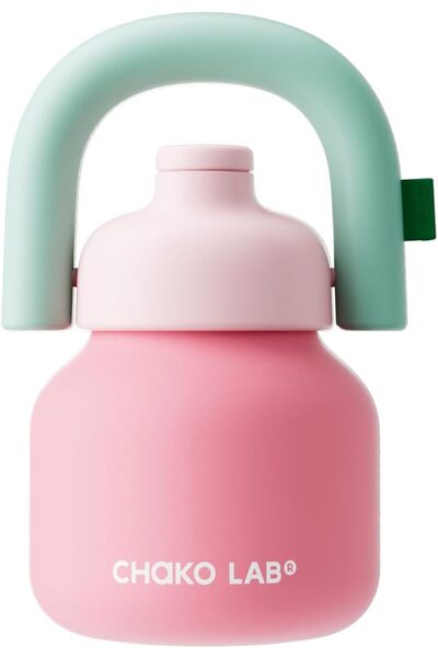 CHAKO LAB Water Bottle with Straw and Carry Handle