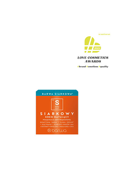 Barwa كريم الكبريت المطفأ للبشرة 50 مل