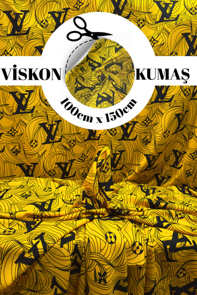 kumaş sarayı Viskon Kumaş Avrupa Desenleri - Özel Seri - Elbiselik - Eteklik - Hobi Kullanım- En 150cm