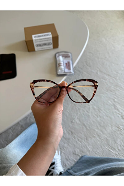 RoseandRoses Fitrene Blue Light Protection Glasses Leopard