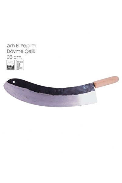 Saff KIYMA ZIRH EL YAPIMI DÖVME ÇELİK 35 CM