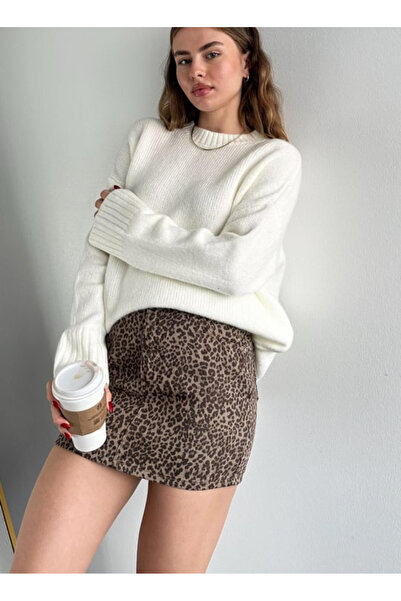 jöns since 1997 Pulover oversize de culoare uni pentru femei