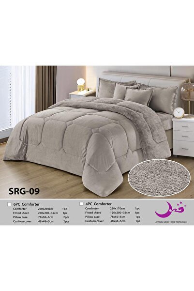 Moon Winter comforter for two people, 6-piece set