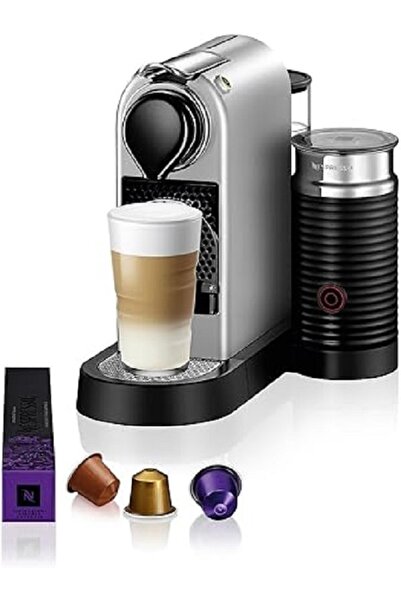 Nespresso ماكينة قهوة اسبريسو أوتوماتيكية مع رغوة الحليب ونظام الكبسولات