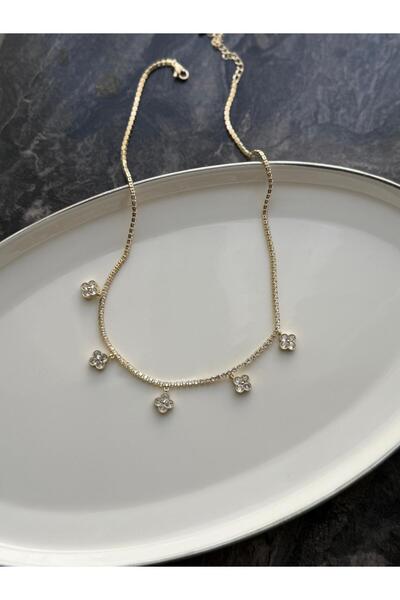 Nera Accessories Su yolu yonca kolye