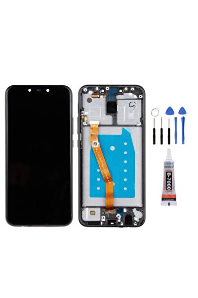 Genel Markalar Huawei Mate 20 Lite Çıtalı Siyah Uyumlu Ekran Lcd Dokunmatik Tamir Seti Hediyeli