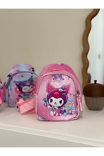 winingo Çocuk Omuz Çantası Kuromi Figürlü Küçük Boy (17CM*12CM) 1 Adet