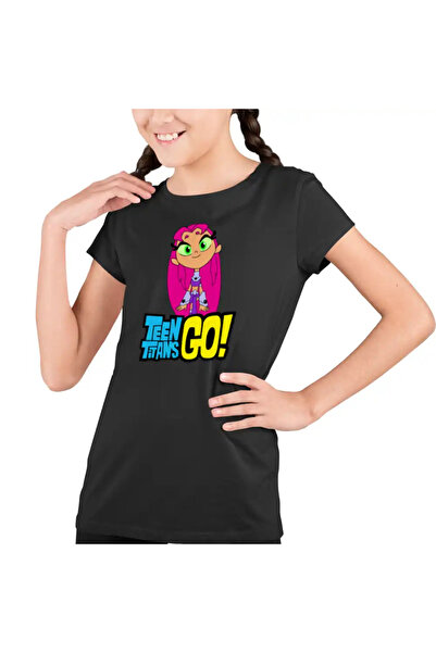 OEM Tricou Copii Fete Starfire Tineri Titani Teen Titans Go