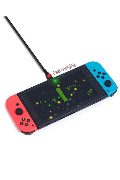 ASA Charging Cable - Type C Input and Output for PS/Nintendo Switch Controller 2M Type C Charger Cord