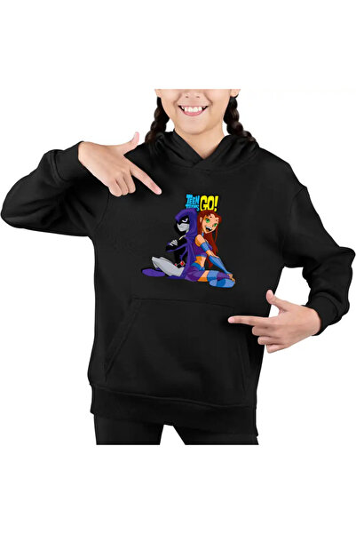 OEM Hanorac Copii Fete Raven Starfire Tineri Titani