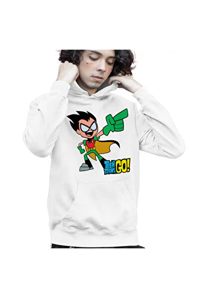 OEM Hanorac Copii Baieti Robin Haideti Tineri Titani