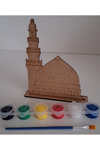 Ebrulisler Mescidi Nebevi Ahşap Boyama Dini Aktivite Okul Kurs Etkinlik Mevli...