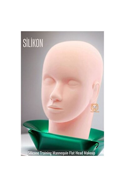 Skygo ModaCar Kirpik Makyaj Eğitim Kafası Silikon