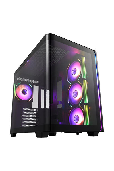 PCX جهاز ألعاب مع لوحة أم B650، ومعالج AMD Ryzen 7 7800X3D، وبطاقة رسومات RTX 5070 Ti، وذاكرة وصول عشوائي (RAM) سعة 16 جيجابايت، وقرص SSD سعة 1 تيرابايت، ونظام تشغيل Windows 11