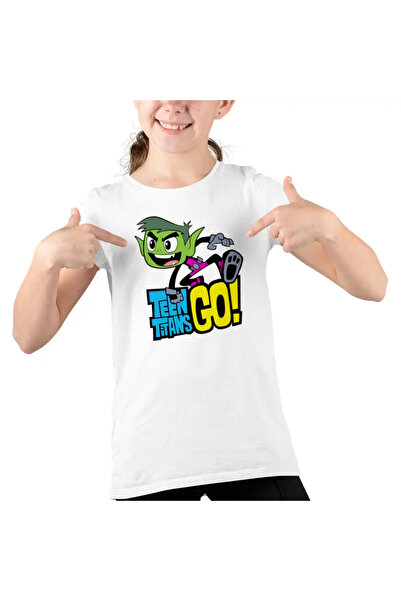 OEM Παιδικό Κοριτσίστικο T-Shirt Beast Come On Teen Titans