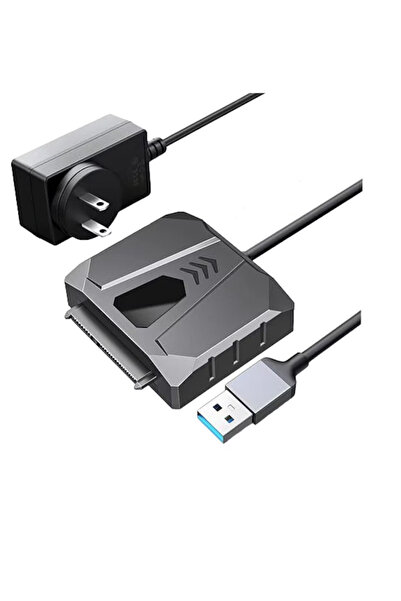 Orico Adaptor cablu SATA cablu USB 3.0 la SATA III, 12 V, 2 A, 30 cm, negru