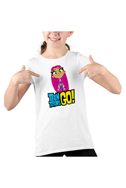 OEM Tricou Copii Fete Starfire Tineri Titani Teen Titans Go