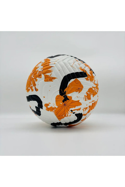 GENERAL Thermal Training Soccerball,Orange and White Patterned Soccer Ball, Size 5