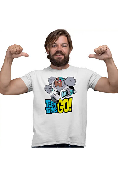 OEM Tricou Barbati Cyborg Tineri Titani Teen Titans Go