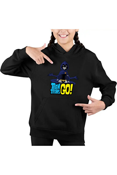 OEM Hanorac Copii Fete Raven Mediteaza Tineri Titani