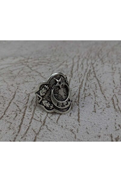 ötüken Ay Yıldız ve Göktürkçe Türk Yazılı Zihgir Yüzük