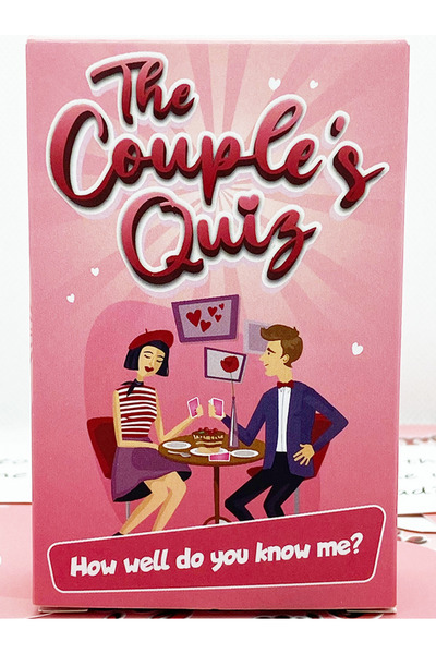 CARDLY Joc Quiz Distractiv Romantic pentru Cupluri, Inițiere de Conversații p...