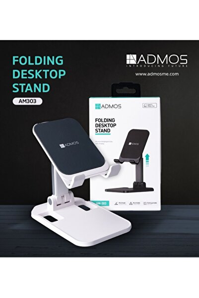ADMOS Foldable Desktop Stand for Mobile Phones and Tablets - Model AM-303
