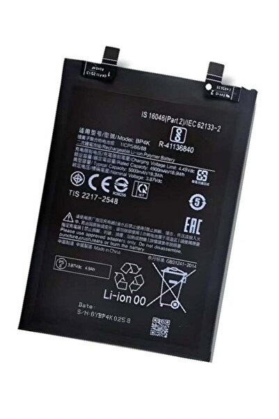 Shopi بطارية بديلة أصلية عالية الجودة لهواتف Xiaomi Note 12 Pro و12T وPoco X5 Pro - أسود، لون