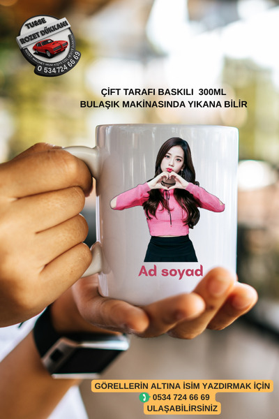 Tu&Se Candles BLACKPINK Baskılı Kupa Bardak – BLINK Hediyesi