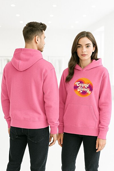 ArtYus سويت شيرت بقلنسوة مطبوعة ملونة من كوزميك هاني