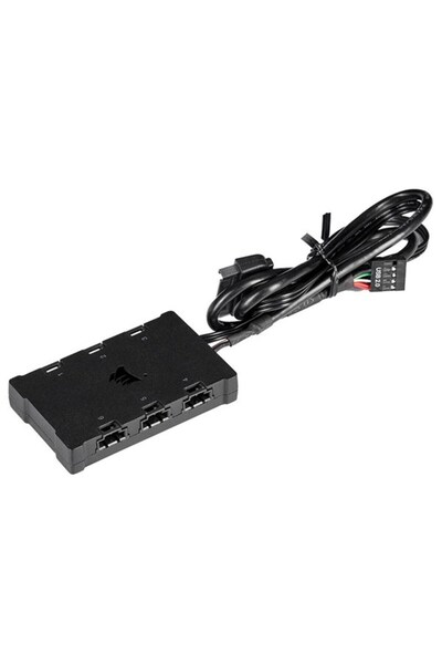 Corsair CO-9050106-WW QL140-2 14CM RGB KASA FANI+KONTROL ÜNİTELİ 2-Lİ PAKET B...