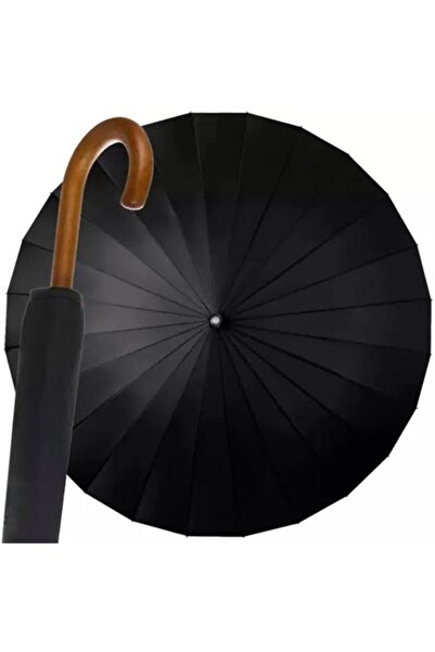 KESNUP Luxury umbrella for 2 people 350T canvas Black