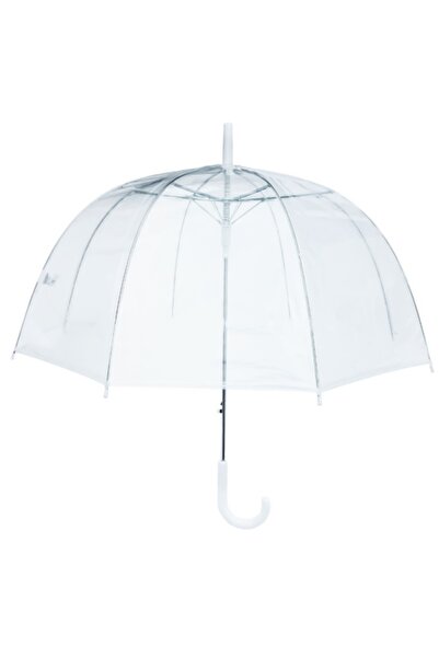 KESNUP Ομπρέλα με αυτόματο άνοιγμα, 8 μπράτσα, διαφανής