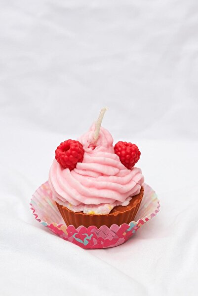 böğürtlenli mum, kokulu mum,cupcake mum, hediyelik mum