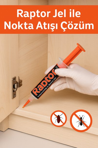 Defonat Ev İçi Böcek İlaçlama Paketi – K-Othrine Spray EWO + Aspartox Sprey + Raptor Jel