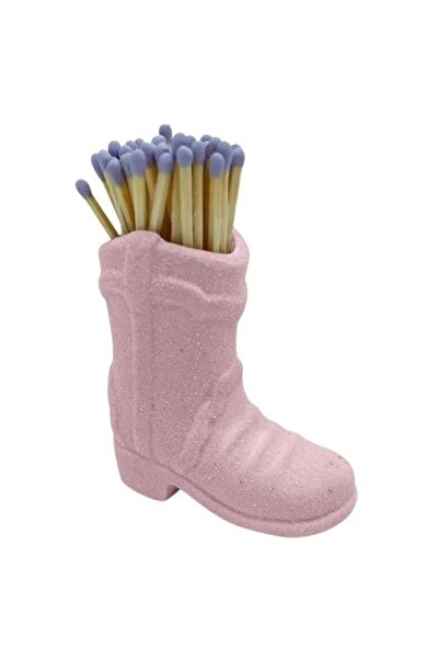 KESNUP Suport de chibrituri din ceramică roz