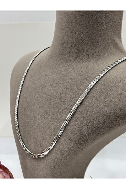 MASAL TAKI&AKSESUAR قلادة XUPING VIP ذات سلسلة سميكة 0.5 مم (فضي - 60 سم)