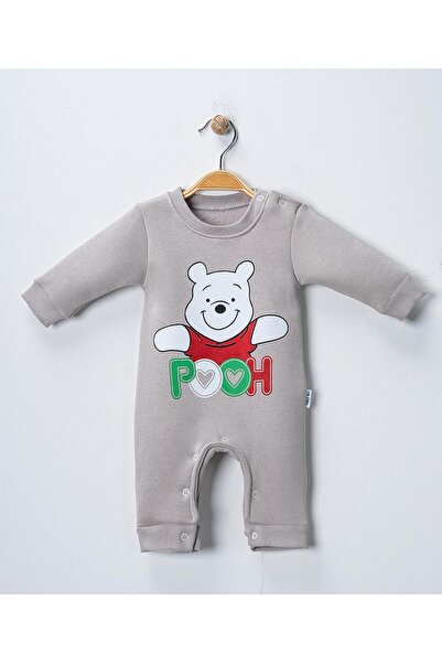mandalinsbaby Pooh Boy Baby Winter Jumpsuit