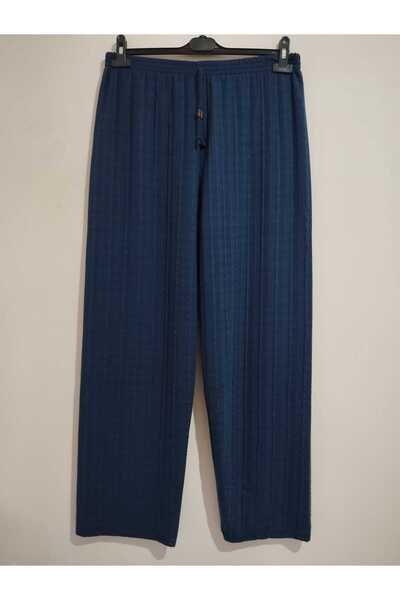 anne moda ankara Зимові, м'які на дотик, з високою талією, рельєфною фактурою, однотонні, зручний крій, трикотажні штани