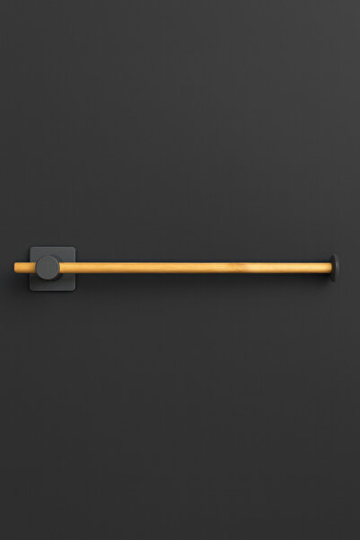 Fhilli Self-Adhesive Bamboo Roll Paper Towel Holder 35 cm