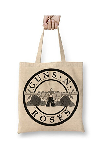 Toyaso Чанта тип „тоут“ с дълга дръжка от Guns And Roses, Gnr Axl Rose Slash ...