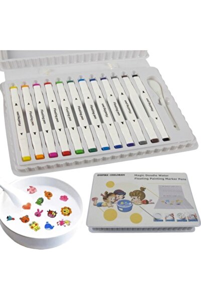 KESNUP Σετ 12 μαρκαδόρων σχεδίασης με βάση το νερό ή κανονικών χρωμάτων